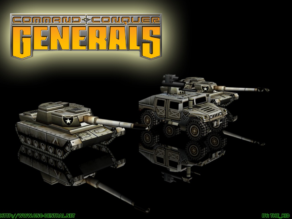 Generals USA Faction Units