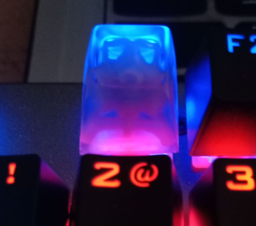 In-Vitro Crafts Logo custom Keycap
