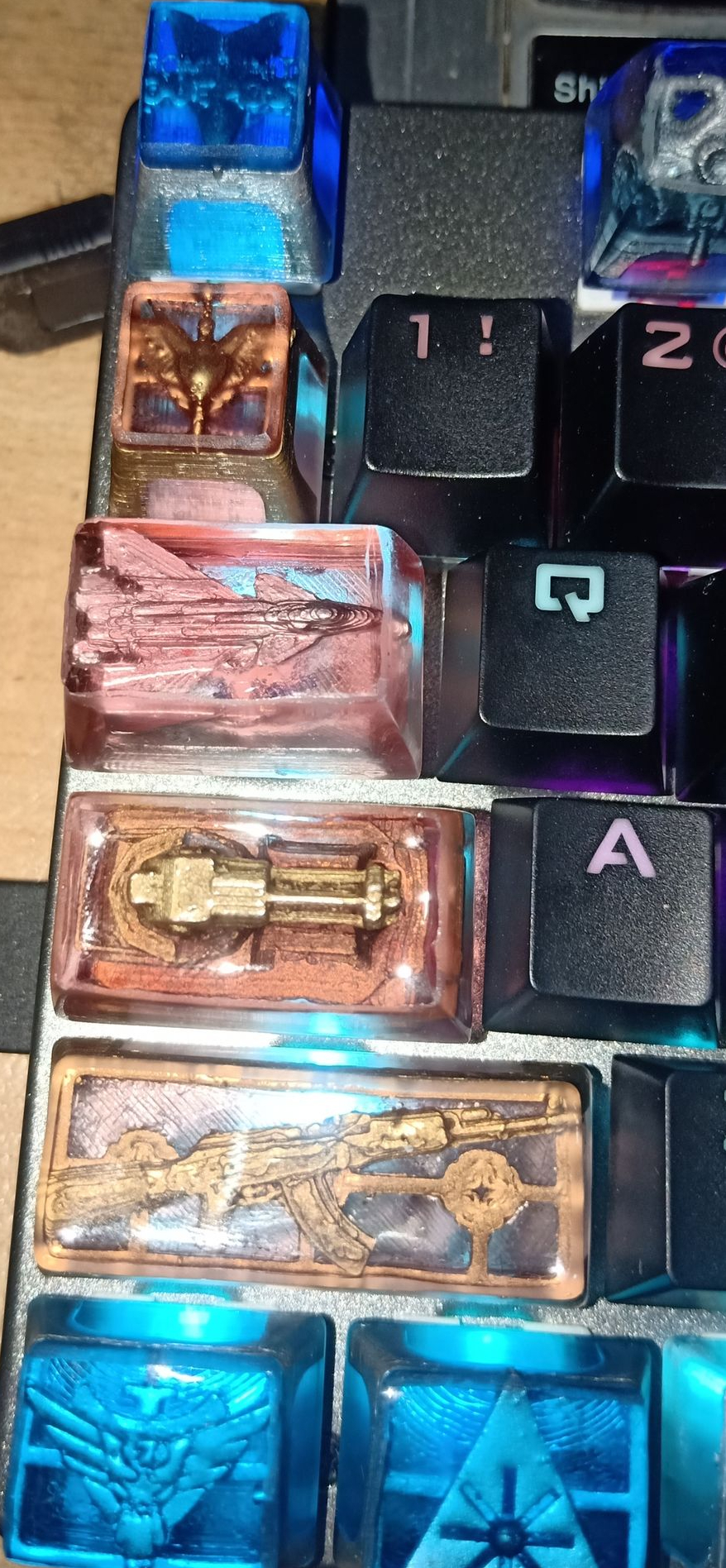 Generals themed Keycaps set
