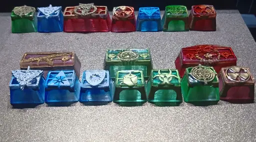 General's Logos Full Keys Set